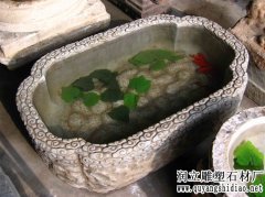 仿古鱼缸|仿古鱼盆-曲阳石雕网