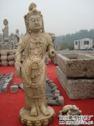 仿古石刻佛像-曲阳石雕网