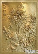 砂岩菊花浮雕加工厂-曲阳石雕网