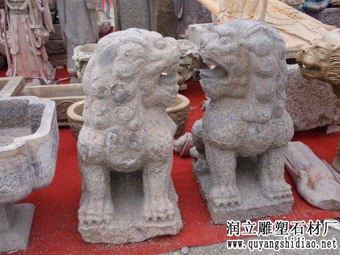 仿古石狮