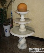 汉白玉风水球