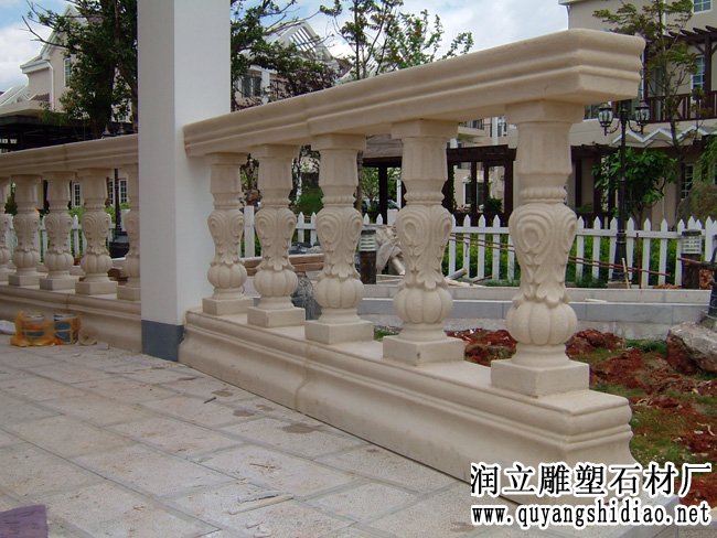 别墅石栏杆