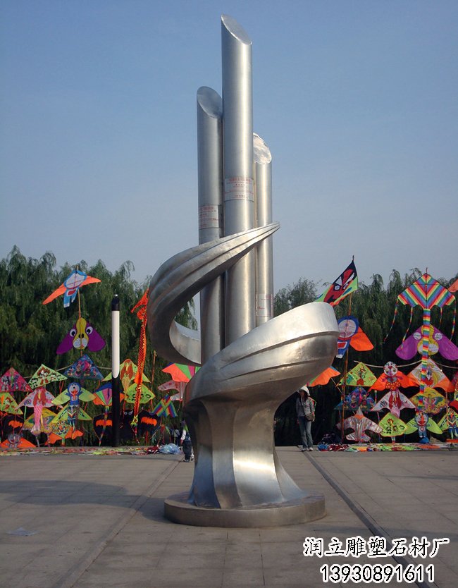 广场不锈钢雕塑