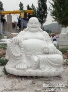 石雕弥勒佛雕像-曲阳石雕网