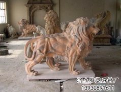 欧式石狮子-曲阳石雕网