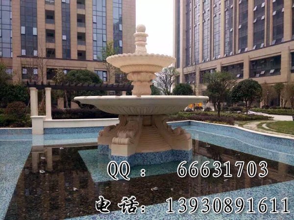 石雕喷泉
