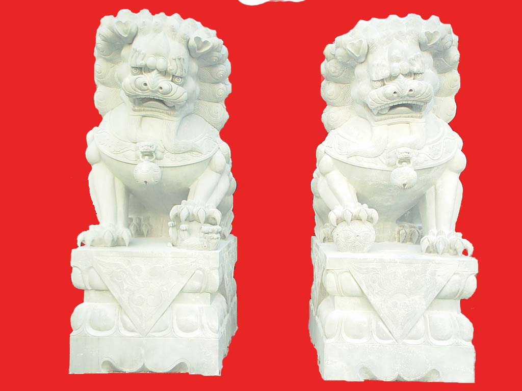 石狮子图片